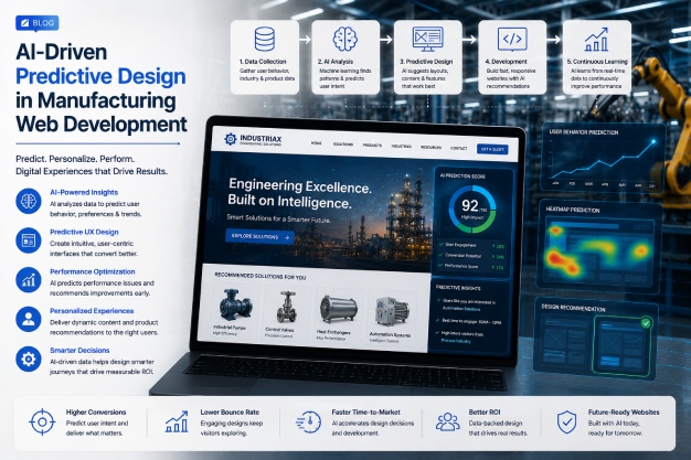 AI-Driven Predictive Design in Manufacturing Web Development