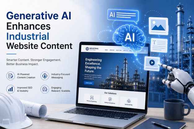 Generative AI Enhances Industrial Website Content