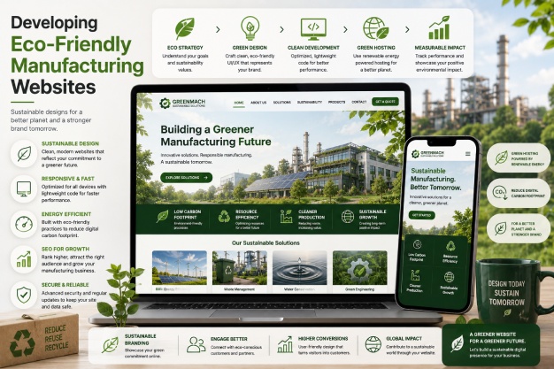 Developing Eco-Friendly Manufacturing Websites