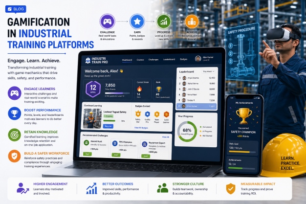 Gamification in Industrial Training Platforms