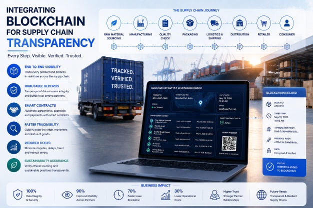 Integrating Blockchain for Supply Chain Transparency