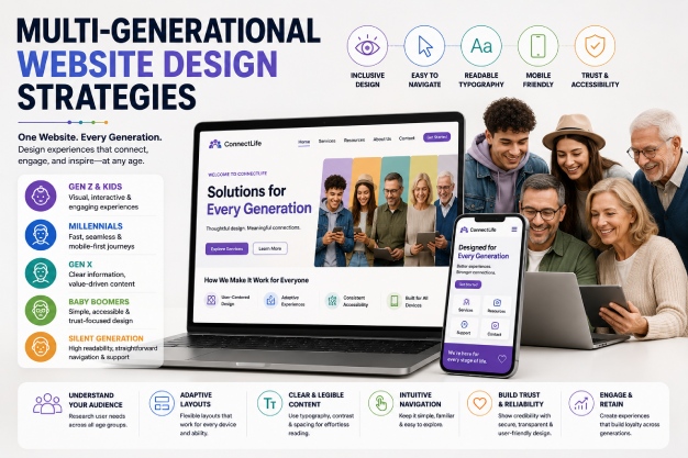 Multi-Generational Website Design Strategies
