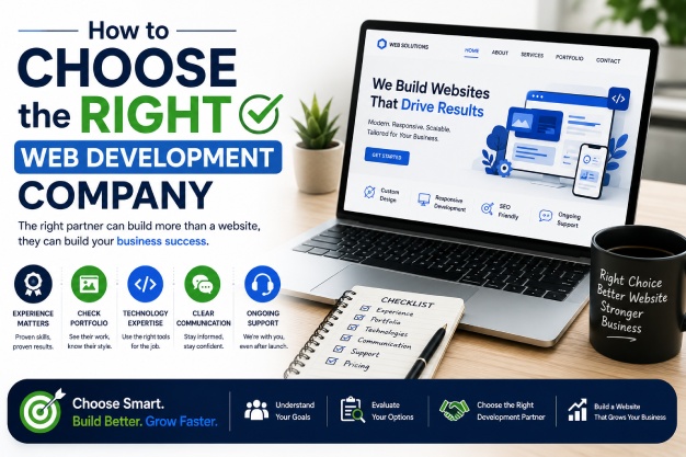 Choosing the right web development company for your business
