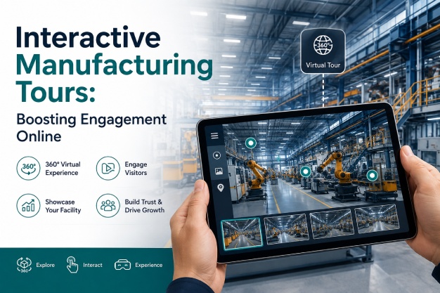 Interactive manufacturing tours showcasing facilities and processes